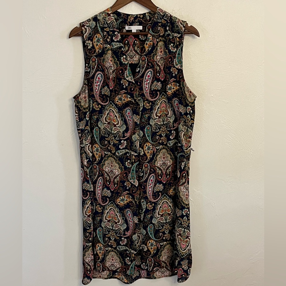 Paisley Sleeveless Dress